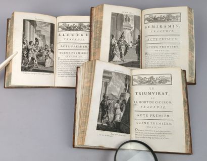 CRÉBILLON (Prosper Jolyot de). OEuvres complettes....