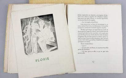 COLETTE. Florie. Cap d'Antibes, La Joie de...