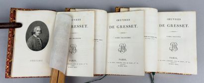 GRESSET (Jean-Baptiste). Oeuvres. Paris,...