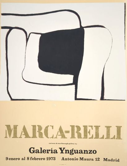 Conrad MARCA-RELLI (1913-2000). Affiche lithographiée...