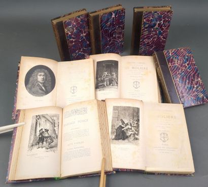 MOLIÈRE. Théâtre complet. Paris, Librairie...