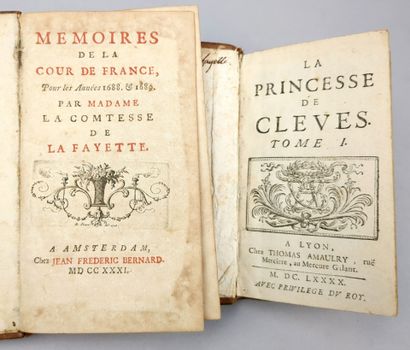 LA FAYETTE (Marie-Madeleine Pioche de La...