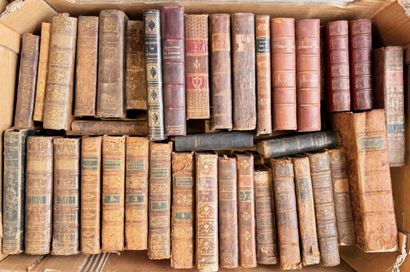 Un lot de 38 volumes in-12 ou in-8 reliés...