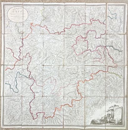 ANICH (Peter) Carte von Tyrol (...). Vienne,...