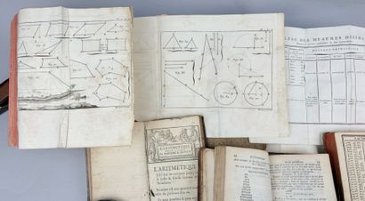 [Mathématiques] Réunion de 6 volumes in-12...