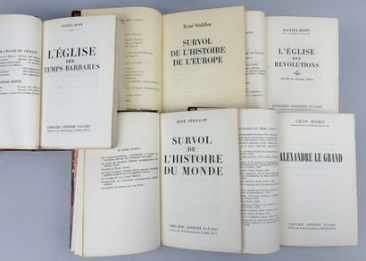 [Histoire] [Biographies] Réunion de 5 volumes...