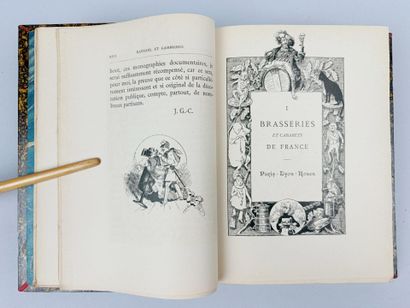 GRAND-CARTERET (John). Raphaël et Gambrinus...