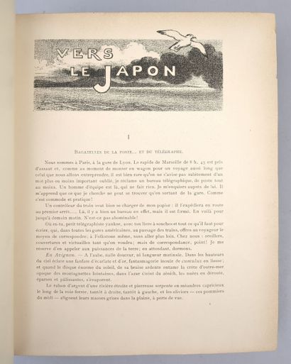 RÉGAMEY (Félix). Japon. Paris, Paul Paclot...