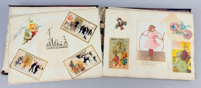 Album de chromolithographies publicitaires...