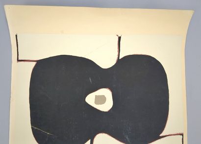 Conrad MARCA-RELLI (1913-2000). Affiche lithographiée...