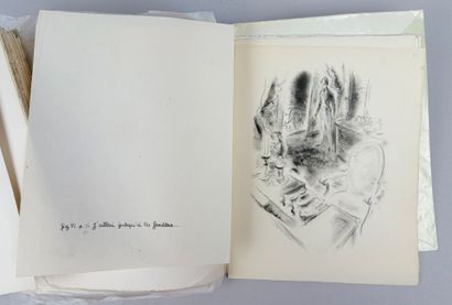 FROMENTIN (Eugène). Dominique. Lithographies...