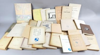 AVELINE (Claude). 34 volumes in-12 ou in-8...