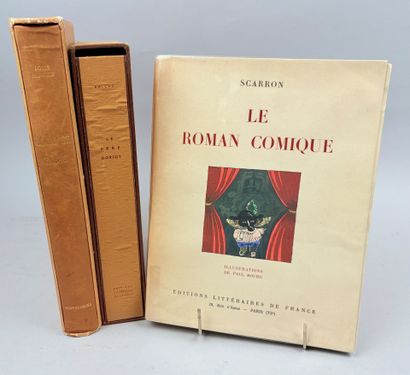 Réunion de 3 volumes in-8 illustrés:

1/...