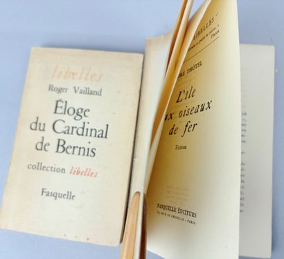 [Éditions Fasquelle - Collection Libelles]...