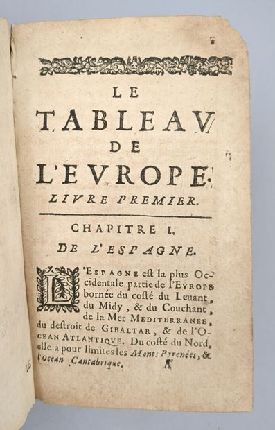 [ PUGET DE LA SERRE (Jean)]. Le tableau de...