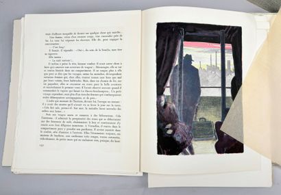 VERCEL (Roger). Remorques. Lithographies...