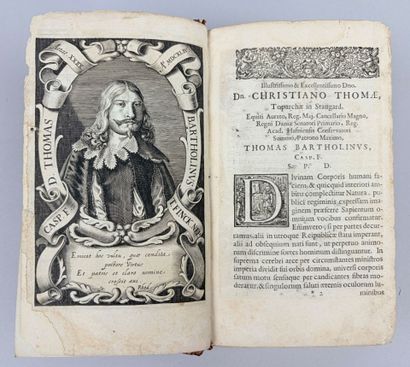 [Médecine] BARTHOLIN (Gaspar). Institutiones...