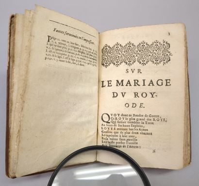 BREBEUF (Guillaume de). Éloges poétiques....