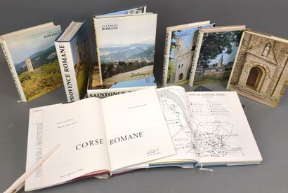 Editions Zodiaque. Un ensemble de 10 volumes...