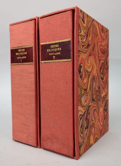 [Curiosa] Ensemble de 17 textes érotiques...
