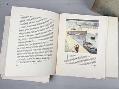 VERCEL (Roger). Remorques. Lithographies...