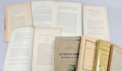 [Viticulture] [Vigne] Réunion de 9 volumes...