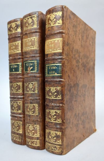 [LAPORTE (Abbé Joseph)]. L'Esprit de l'Encyclopédie...