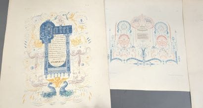 [Typographie] [Calligraphie] MIDOLLE (Jean)....