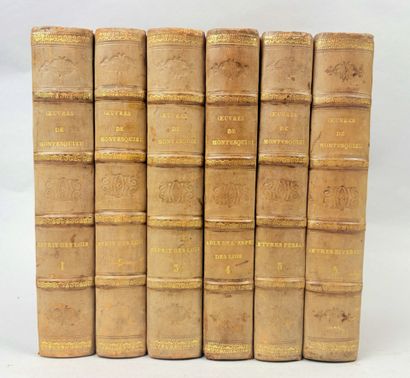 MONTESQUIEU (Charles de Secondat de la Brède...