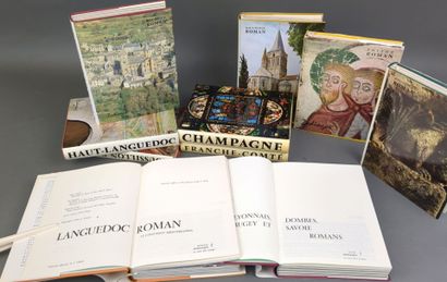 Editions Zodiaque. Un ensemble de 10 volumes...