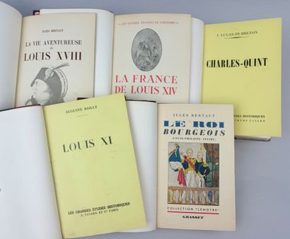 [Histoire] [Biographies] Réunion de 5 volumes...