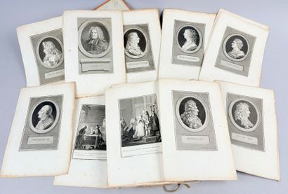 VOLTAIRE. Figures pour les Oeuvres complètes....