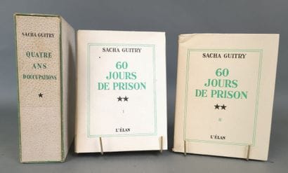 GUITRY (Sacha). 60 jours de prison. Paris,...
