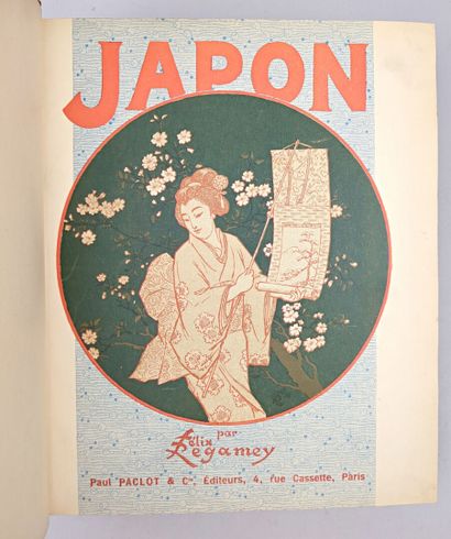 RÉGAMEY (Félix). Japon. Paris, Paul Paclot...