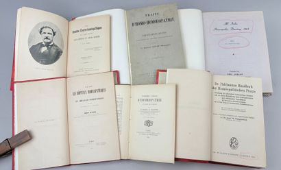 [Médecine] [Homéopathie]. Réunion de 6 volumes...