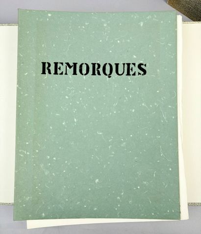 VERCEL (Roger). Remorques. Lithographies...
