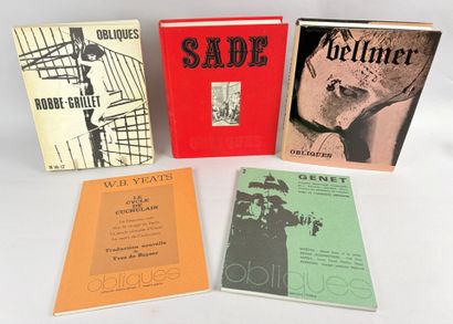 OBLIQUES. 5 volumes brochés ou reliés:

1/...