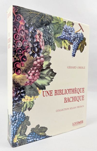OBERLÉ (Gérard). Une bibliothèque bachique....