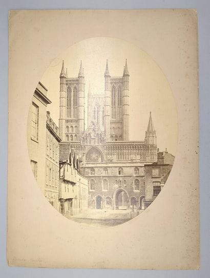 James MUDD (1821-1906). Cathédrale de Lincoln,...