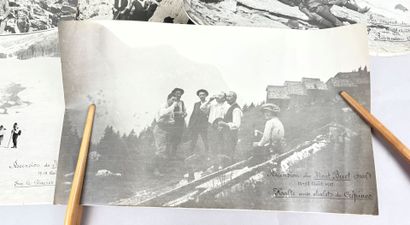 [Alpinisme] [Alpes] [Haute-Savoie]. Ascension...