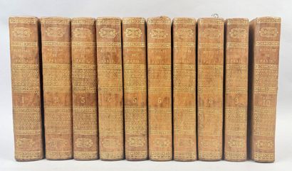 DULAURE (J.A.). Histoire physique, civile...