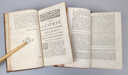 [HELVETIUS (Claude Adrien)]: de l'Esprit....