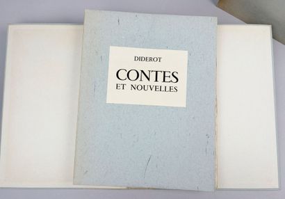DIDEROT (Denis) Contes et Nouvelles. Paris,...