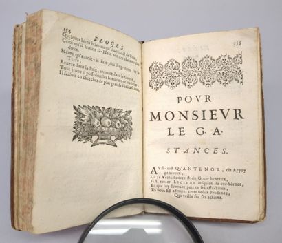 BREBEUF (Guillaume de). Éloges poétiques....