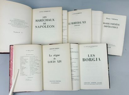 [Histoire] [Biographies] Réunion de 5 volumes...