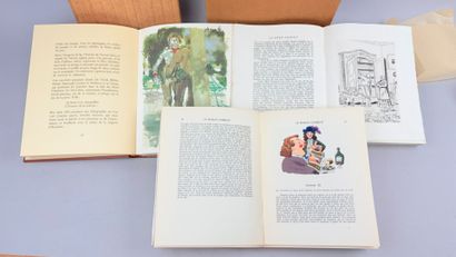 Réunion de 3 volumes in-8 illustrés:

1/...