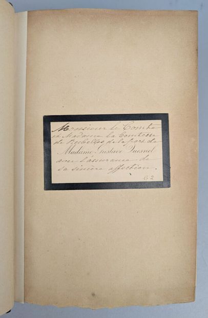 QUESNEL (Édouard). Souvenirs de voyage. Rouen,...