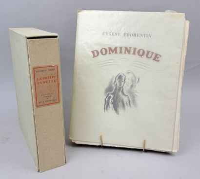 FROMENTIN (Eugène). Dominique. Lithographies...