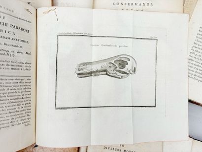 [Médecine] 6 textes en 9 volumes in-8 du...