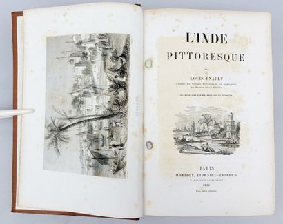 ENAULT (Louis). L'Inde pittoresque. Paris,...